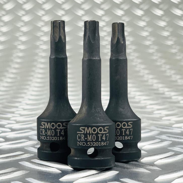 Smoos Losse inwendige T45 torx krachtdop met 1/2 opname - 3, Doe-het-zelf en Bouw, Gereedschap | Handgereedschap, Ophalen of Verzenden
