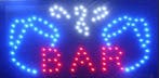 Bar drank cafe LED bord lamp verlichting lichtbak reclamebor, Verzenden, Nieuw