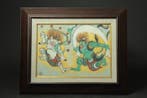 Framed Painting of Wind God and Thunder God – Inspired by