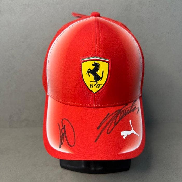Ferrari - Formule 1 - Charles Leclerc & Lewis Hamilton -, Collections, Marques automobiles, Motos & Formules 1