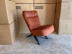 Veiling - Fauteuil Denzi - Velours - Velvet - Koper - Bruin, Nieuw