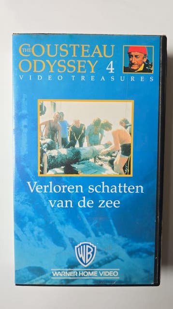 THE COUSTEAU ODYSSEY 4 LOST RELICS OF THE SEA (VHS)