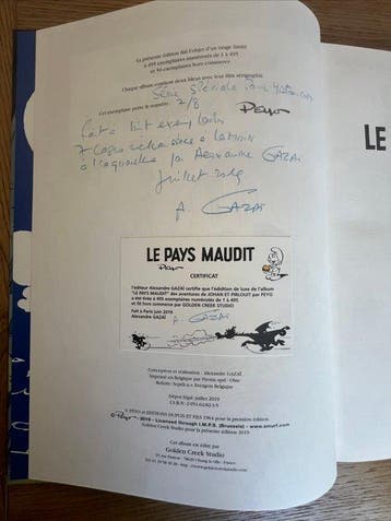 Johan et Pirlouit T12 - Le Pays maudit + suppléments +, Livres