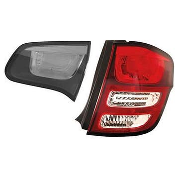 Citroen C3 2009-2013 Achterlicht Rechts Buiten (Verlichting), Verzenden