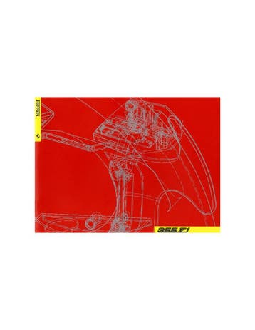 1998 FERRARI 355 F1 PERSMAP BROCHURE 1225/97, Ophalen of Verzenden