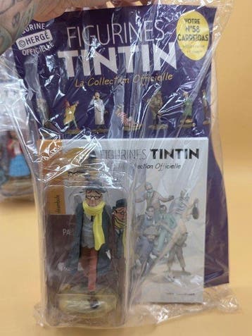 Hergé Moulinsart - Speelgoed Figurine Tintin n°91 83 et 58, Nieuw