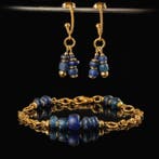 Oud-Romeins Earrings, Bracelet, en halsketting met Romeinse