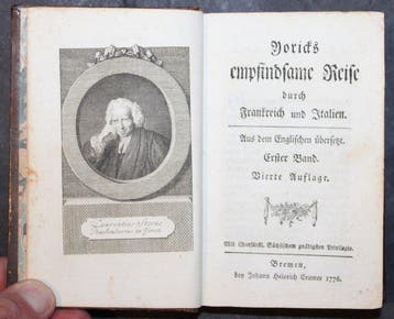 Laurence Sterne - Yoricks Empfindsame Reise Durch Frankreich, Antiek en Kunst