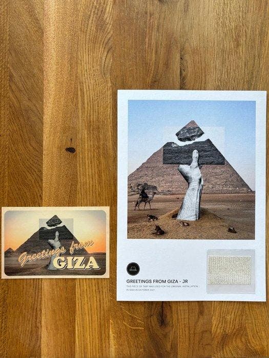 Jr (1983) - Greetings from Giza, Antiek en Kunst, Antiek | Overige Antiek