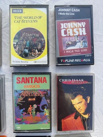 Neil Young, Santana, Chris Isaak, Johnny Cash, Elvis