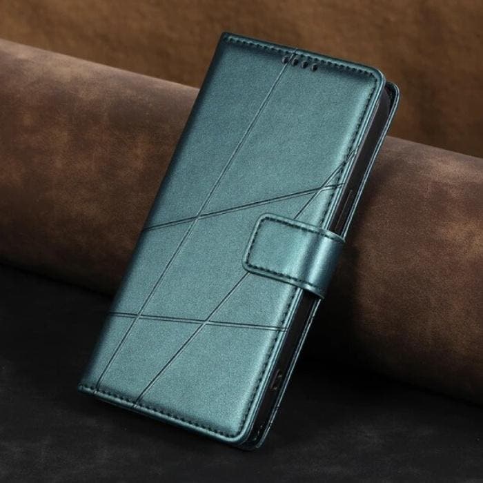 iPhone 15 Pro Max Flip Case Portefeuille - Wallet Cover Leer, Telecommunicatie, Mobiele telefoons | Hoesjes en Screenprotectors | Apple iPhone