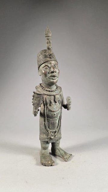 Standbeeld en brons - Ife - Benin-Nigeria