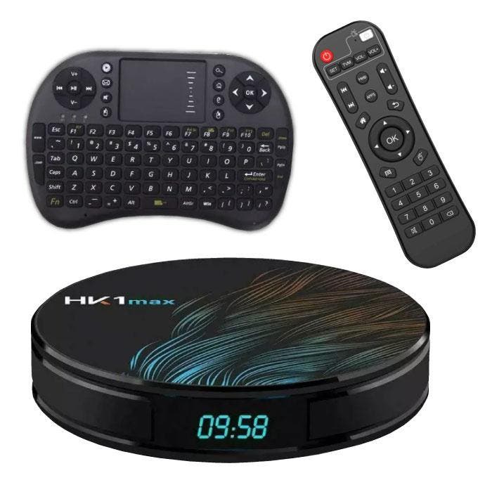 HK1 Max 4K TV Box Mediaspeler Android Kodi - 4GB RAM - 64GB, TV, Hi-fi & Vidéo, Accessoires de télévision, Envoi