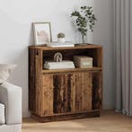 vidaXL LED Dressoir Oudhout 71 x 34,5 x 75 cm Bewerkt hout, Verzenden, Nieuw