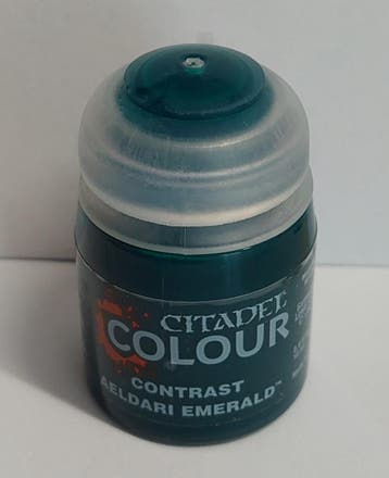 Contrast Aeldari Emerald 18ml (Warhammer Nieuw), Hobby en Vrije tijd, Ophalen of Verzenden, Nieuw