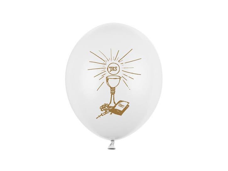 Communie Ballonnen 27cm 6st, Hobby & Loisirs créatifs, Articles de fête, Envoi