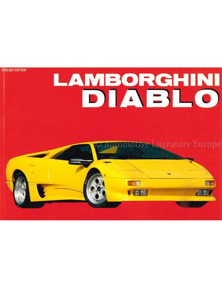 LAMBORGHINI DIABLO (LA COLLECTION) ENGELS, Livres, Autos | Livres