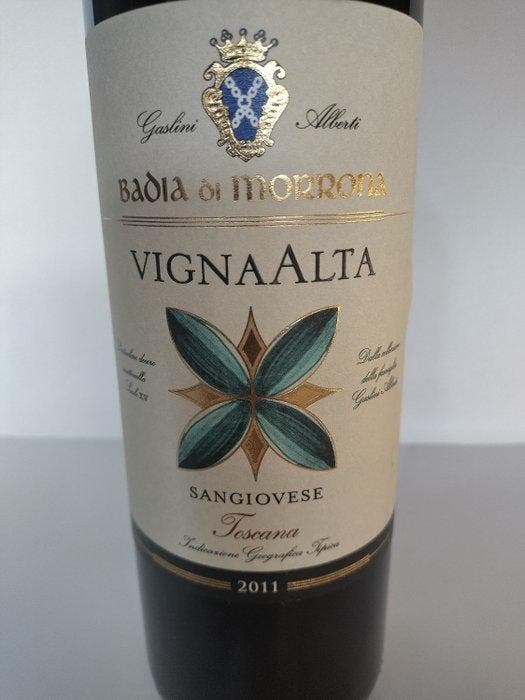 2011 Badia di Morrona VignaAlta - Toscane IGT - 6 Flessen, Verzamelen, Wijnen
