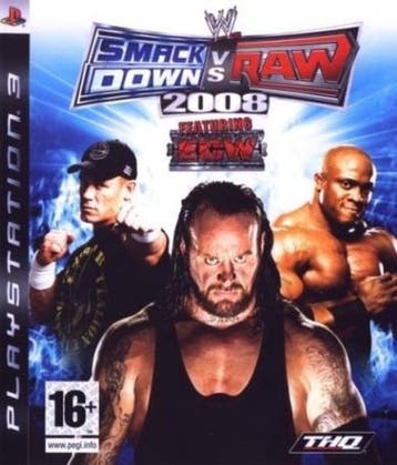 WWE Smackdown vs Raw 2008 (PS3 Games), Ophalen of Verzenden, Zo goed als nieuw