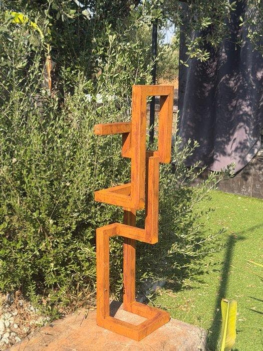 Ana Lucia B.M - Sculpture Corten - XL - No Reserve, Antiquités & Art, Art | Objets design