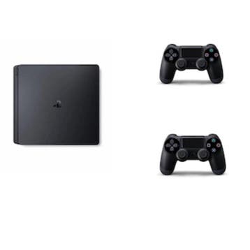 Playstation 4 500GB Slim + 2 Nieuwe Controllers (Third Pa..., Consoles de jeu & Jeux vidéo, Ophalen of Verzenden