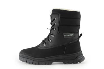 Rieker Veterboots in maat 42 Zwart, Verzenden, Zwart, Boots, Zo goed als nieuw