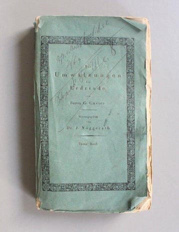 Georges Cuvier - Die Umwälzungen der Erdrinde in