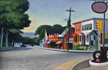 Edward Hopper (1882-1967) (after) - Portrait of Orleans,