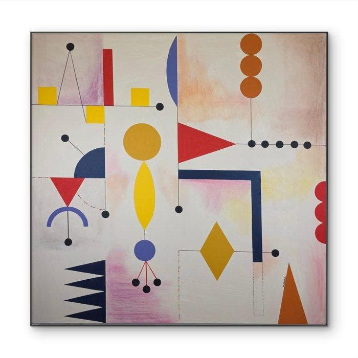 M.Chiera - Grid Ensemble. NO RESERVE. XXL, Antiquités & Art, Art | Objets design