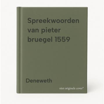 Spreekwoorden van pieter bruegel 1559 9789053640029 Deneweth, Verzenden, Gelezen, Deneweth