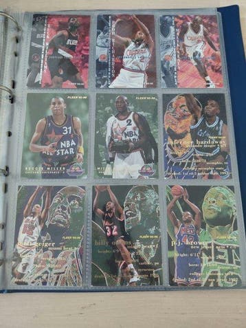 1995/96, 1994/95 Fleer Fleer - 130 Mixed collection -