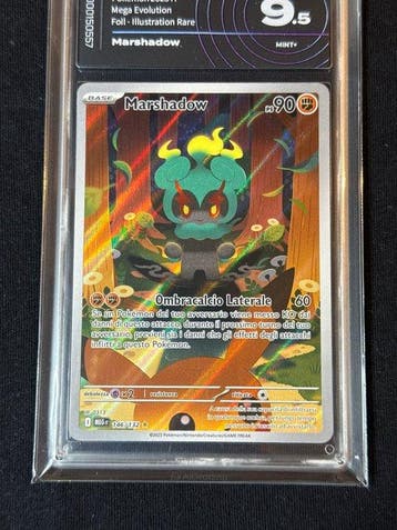Pokémon - 1 Graded card - marshadow 146/132 Illustration