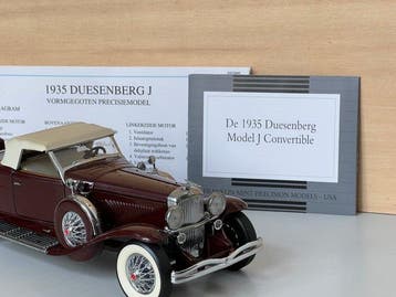 Franklin Mint 1:24 - Model sportwagen - Duesenberg model J