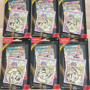 Pokémon - 6 Blisterverpakking - Mega Evolution, Nieuw
