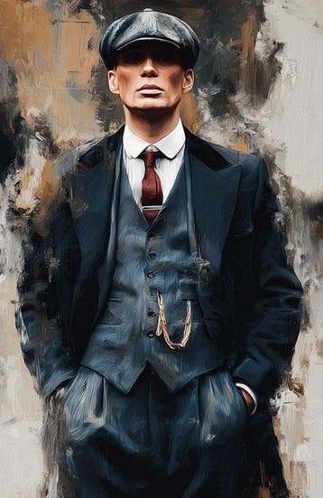 Canvas Fit-Alberto Ricardo - Thomas Shelby, el caballero de, Nieuw