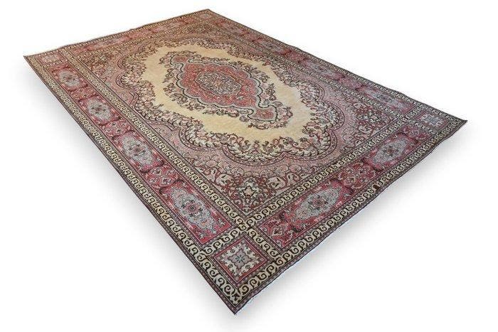 Vintage Kaysei - Vloerkleed - 310 cm - 210 cm - met, Huis en Inrichting, Stoffering | Tapijten en Vloerkleden