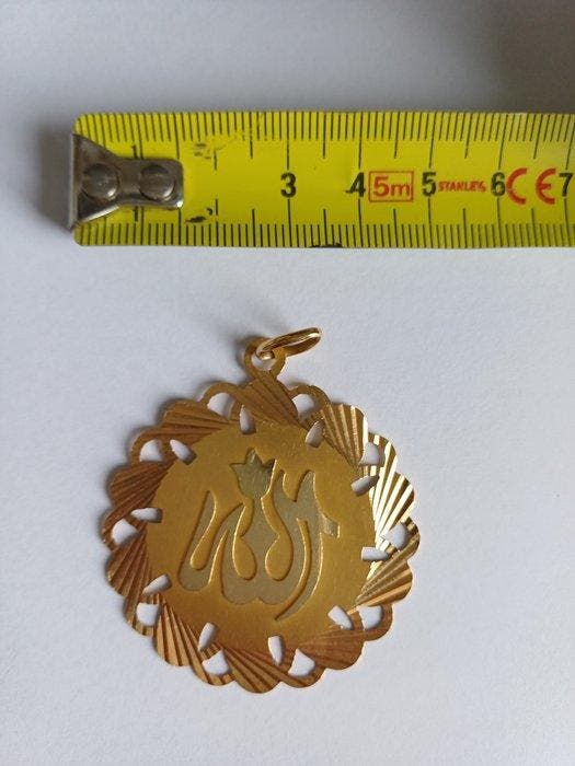 Pendentif - 18 carats Or jaune, Handtassen en Accessoires, Antieke sieraden