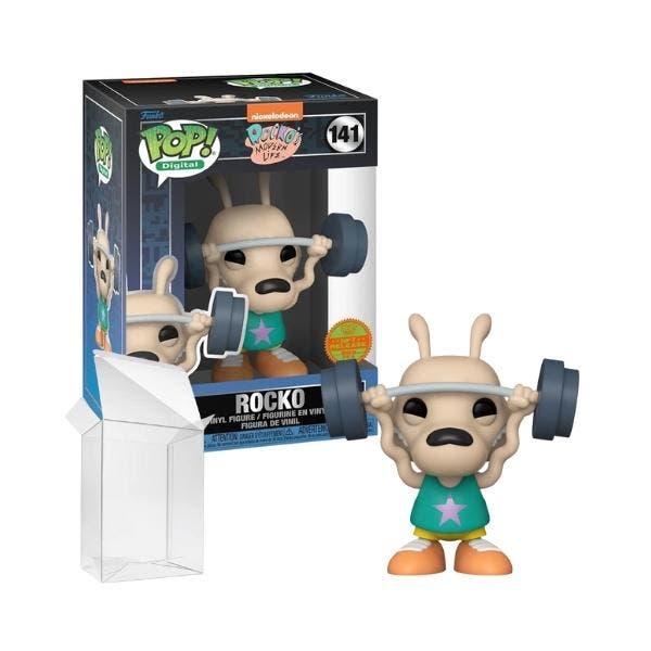 Funko Pop! Rockos Modern Life - Rocko #141 NFT Release, Collections, Jouets miniatures, Envoi