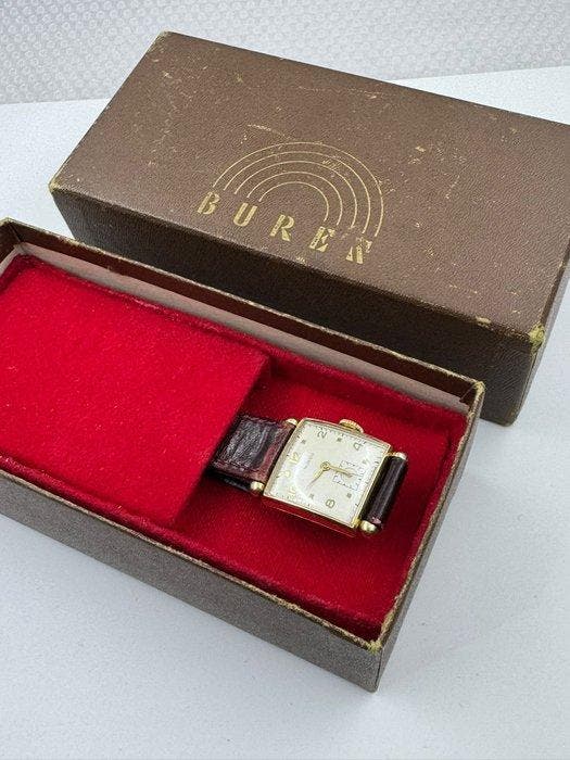 Buren - Art Deco Fancy Lugs 14K Gold Filled - Sans prix de, Bijoux, Sacs & Beauté, Montres | Hommes