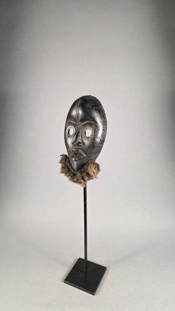 Masker van hout en raffia - Dan - Ivoorkust (Zonder, Antiek en Kunst