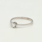 Bague - 14 carats Or blanc Diamant (Naturelle)