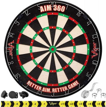 Viper - Aim 360 Oefen Dartbord (Dart Bord), Ophalen of Verzenden, Dartbord