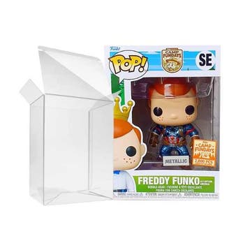 Funko POP  Freddy Funko as Captain America  SE 2023 Camp, Verzenden