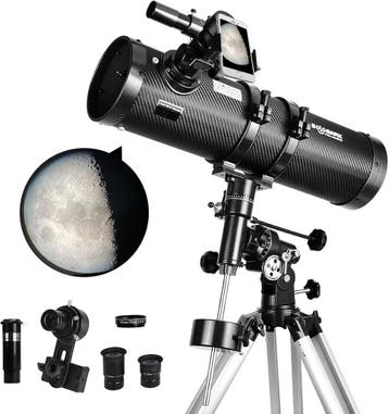 Solomark 130EQ Telescoop | Retour deal | 37% korting, Audio, Tv en Foto, Optische apparatuur | Telescopen, 80 tot 200 mm, Verzenden