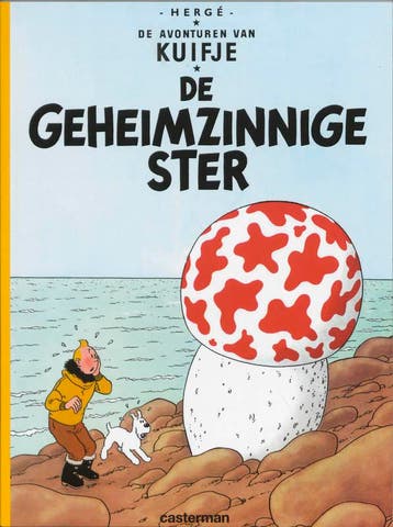 Kuifje / 9 de geheimzinnige ster / De avonturen van Kuifje, Boeken, Verzenden, Gelezen, Hergé