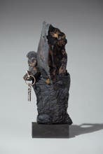 Een houten beeld. - voodoo - Fon - Togo (Zonder