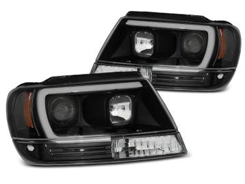 Koplampen | geschikt voor Jeep | Grand Cherokee 03-05 5d suv, Verzenden