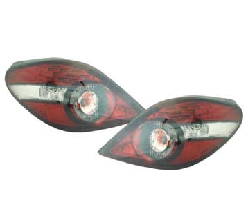 Feux Arrière Pour Peugeot 207 Cc 06-12 Led Rouge Chromé, Autos : Pièces & Accessoires, Verzenden