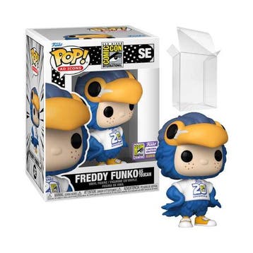 Funko Pop Freddy Funko as Toucan [2023 SDCC  Official Con ], Verzenden