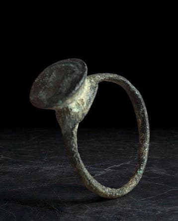 Laat-Romeins / Vroeg-Byzantijns Brons afdichtingsring